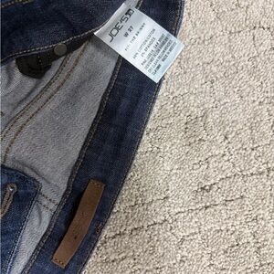 Joe's Jeans Slim Women's Indigo Blue Denim with Brown Accent